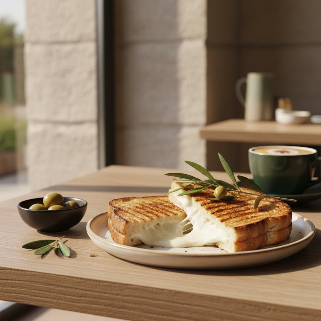 Toast mit Käse