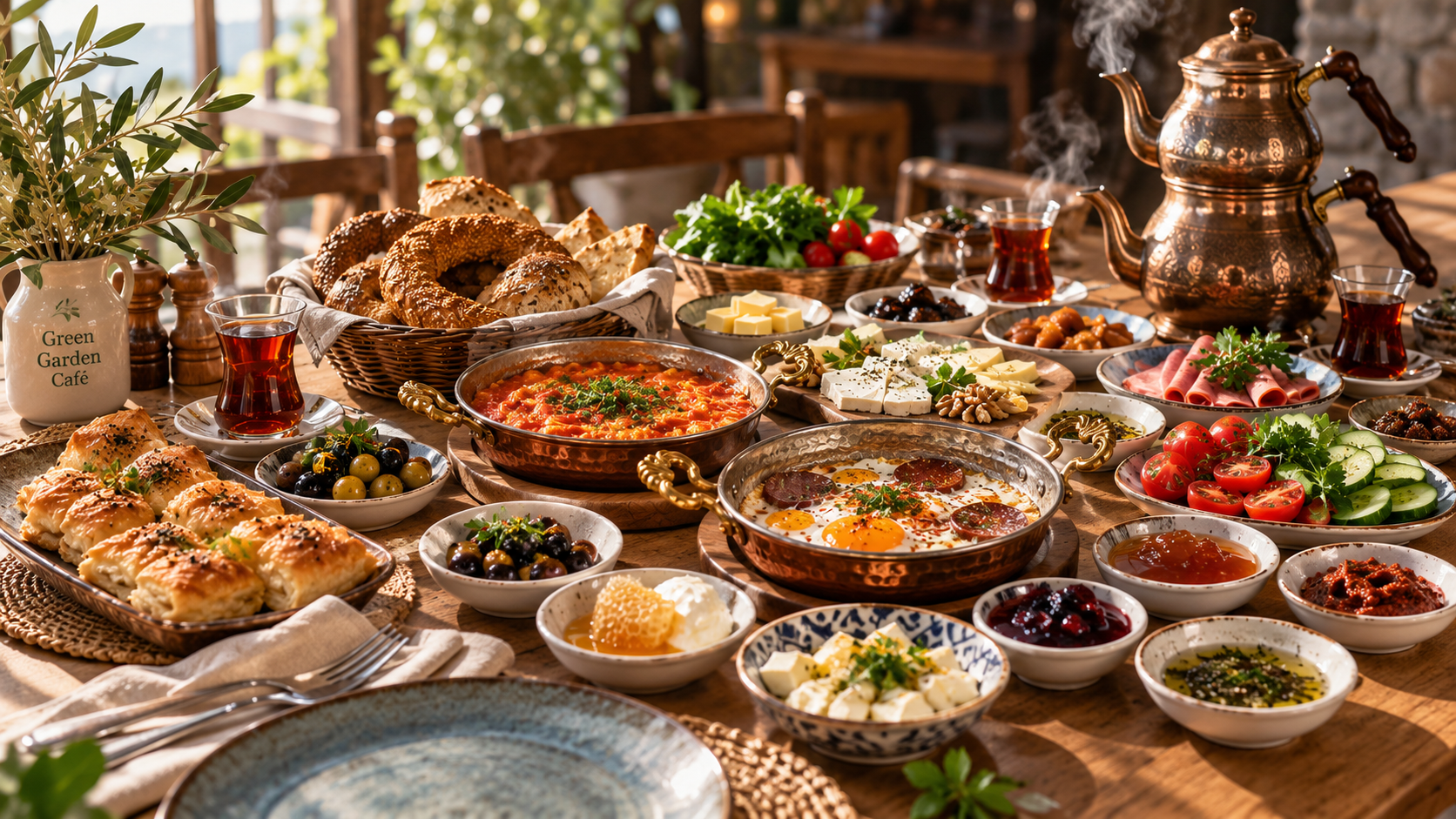 Serpme Kahvaltı – 4 Personen